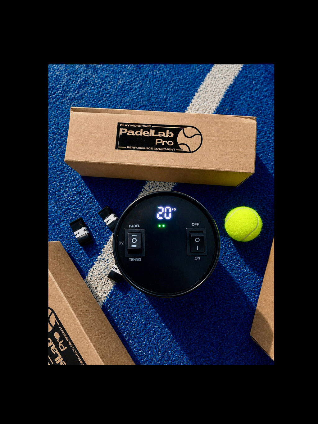 PadelLab Pro — Automatischer Druckhalter